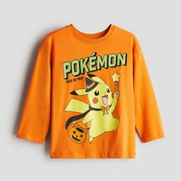 H&M Boys Printed Long-Sleeved Pure Cotton T-shirt-image-25