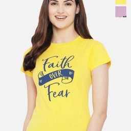 Dreambe Women Typography Printed T-shirt-picture-18