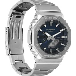 CASIO Men Round Dial Analogue and Digital Chronograph Watch G1613 image 4