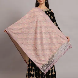 EA ETHICAL ANDAZ Floral Woven Design Shawl-picture-52