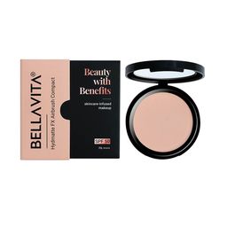 Bella Vita Organic Hydmatte FX Airbrush Compact With Vitamin E - 10 gm - Soft Sand - 04-55