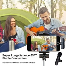 clairbell K8 Wireless Microphone With Bluetooth Mic and Plug for Vlogging, YoutubeE166 Microphone image 5
