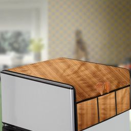 The Furnishing Tree Cream Plastic Refrigerator Cover-image-98