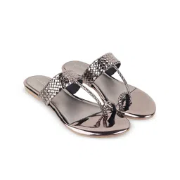 Lazera Women Open Toe Flats with Bows-picture-46