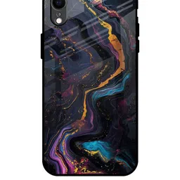 QRIOH Abstract Printed iPhone XR Back Case Mobile Accessories-picture-19