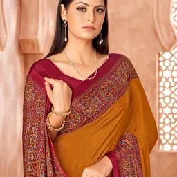 DURGA EMPORIO Ethnic Motifs Printed Saree image 3