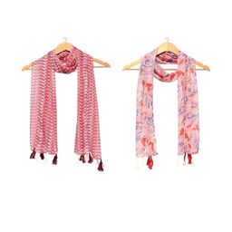 StoleVilla Floral Chiffon Stoles-picture-11