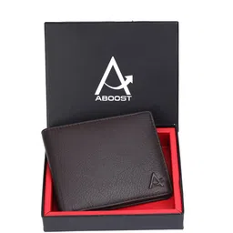 ABOOST Men Leather Two Fold Wallet-19