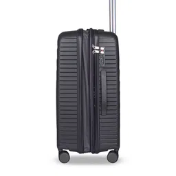 Polo Class Set Of 2 Textured Hard Sided Trolley Suitcase with Vanity image 5