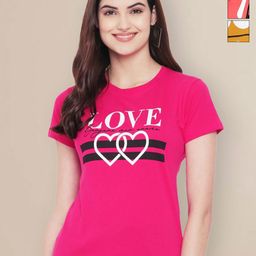 Metronaut Women Typography 3 Printed Applique T-shirt-image-102