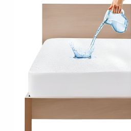 Mattress Protector White Terry Water Resistant Mattress Protector-image-51