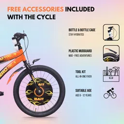 Hero Kids Printed Blast 20T Single Speed Bicycle image 4