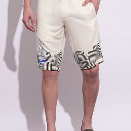 Being Human Men Regular Fit Printed Shorts-image-29