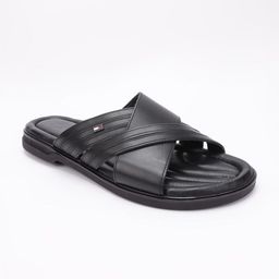 Tommy Hilfiger Men Leather Slip-On Comfort Sandals-picture-17