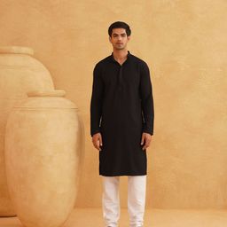 SOJANYA Men Checked Kurta-picture-40