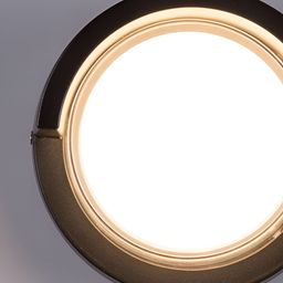 GAUVIK Grey Acrylic Spherical Shaped Wall Lamp image 4