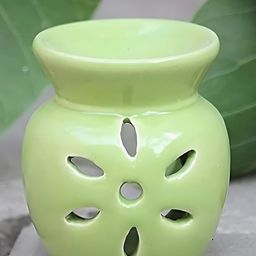 INDIAN ROYALS Green Ceramic Aroma OilDiffuser-40