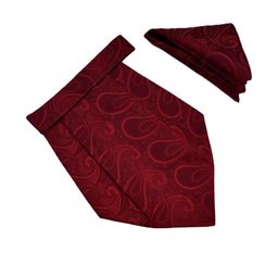Paisley Design Cravats & Pocket Square Combo-image-56