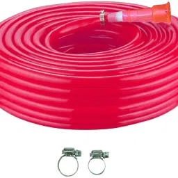 0.5 inch with Tap Adapter & 3 Clamps Hose Pipe-image-85