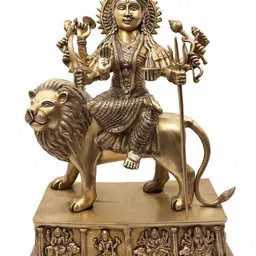 Exotic India Gold-Toned Religious Idol Showpiece-image-62