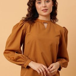 NEESH Women Solid Round Neck Top-image-46