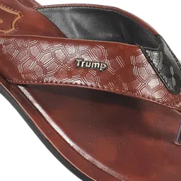 Trump Tan PU Flip Flops-image-31