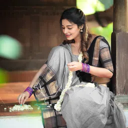 MANMOHITSAREE Semi-Stitched Lehenga & Unstitched Blouse With Dupatta image 2