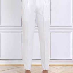 KLOTTHE Men Cotton Slim Fit Formal Trousers-image-98