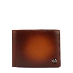 Da Milano Men Colourblocked Leather Two Fold Wallet-47