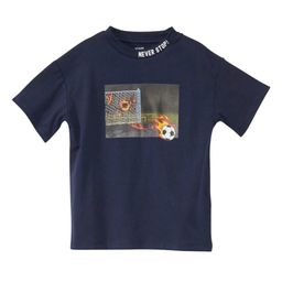 KIABI Boys Typography Printed Pure Cotton T-shirt-image-76