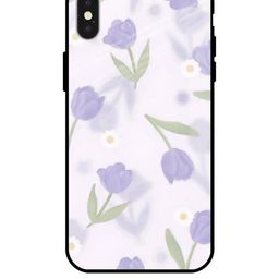 QRIOH Floral Printed iPhone X Back Case Mobile Accessories-image-29