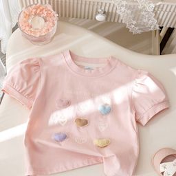 FOREVER FRIDAY Girls Printed Cotton Top-picture-1