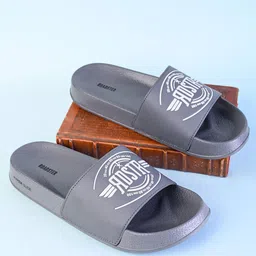 The Roadster Lifestyle Co Men Printed Slip-On Casual Sliders-13