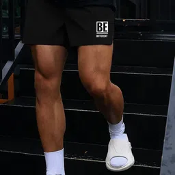 culish Men Typography Printed Mid-Rise Running Sports Shorts-image-65