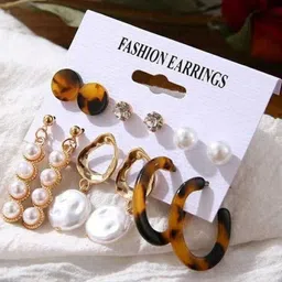 HOUSEOFTRENDZZ Contemporary Studs Earrings-picture-3