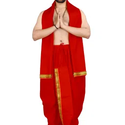 click n buy Solid Men Dhoti-image-18