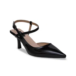 Sherrif Shoes PU Party Kitten with Bows-0