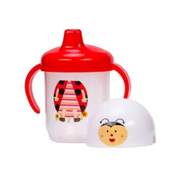 Adore Kids SPINHX Duck Bill Red Sipper with Twin Handle & Hygiene Cap-250ml-image-39