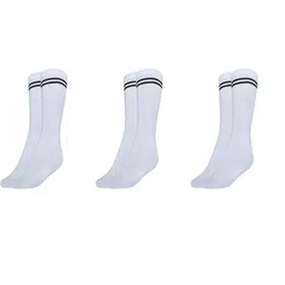 MUKHAKSH Unisex White Socks-image-62