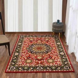 presto Red Traditional Wool 6 ft x 9 ft Hand Tufted Carpet-picture-38