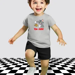 MGRS Kids-Unisex Grey Clothing Set-image-73