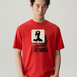 MISCHIEF MONKEY Graphic Printed Round Neck Pure Cotton T-shirt-picture-31