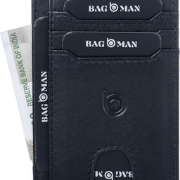 BAGMAN Men Leather Card Holder-10