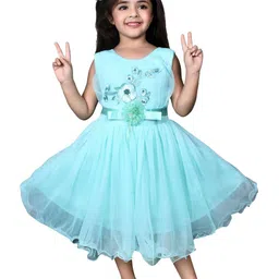 Miss & Chief Net Fit & Flare Dress-image-97