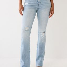True Religion Women Bootcut Mid-Rise Low Distress Light Fade Jeans-image-88