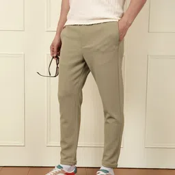 WROGN Men Slim Fit Chinos Trousers-image-23