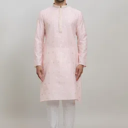 Arihant Rai Sinha Men Ethnic Motifs Regular Kurta with Churidar-image-95