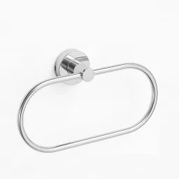 Stainless Steel Towel Ring for Bathroom/Wash Basin/Napkin-Towel Hanger (Oval) Silver Towel Holder-38