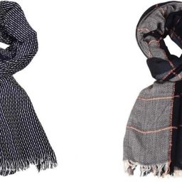 Self Design Pure Cotton Men Multicolor Fancy Scarf-image-85
