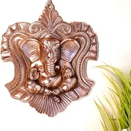 apka mart Bronze Textured Metal Spiritual Wall Decor Hangings-image-23